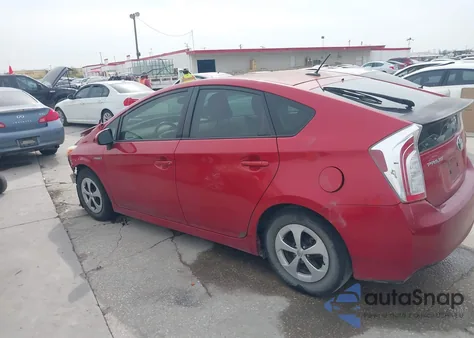 2013 Toyota Prius Four из США, поврежденный, VIN JTDKN3DU2D1629526